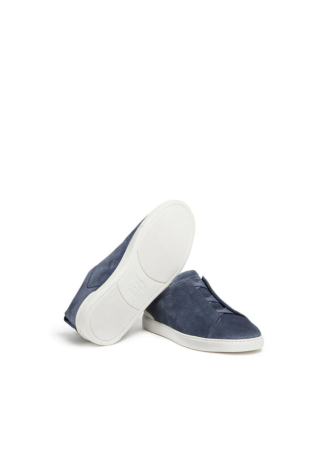 Couture XXX  Triple Stitch Sneakers in Blue