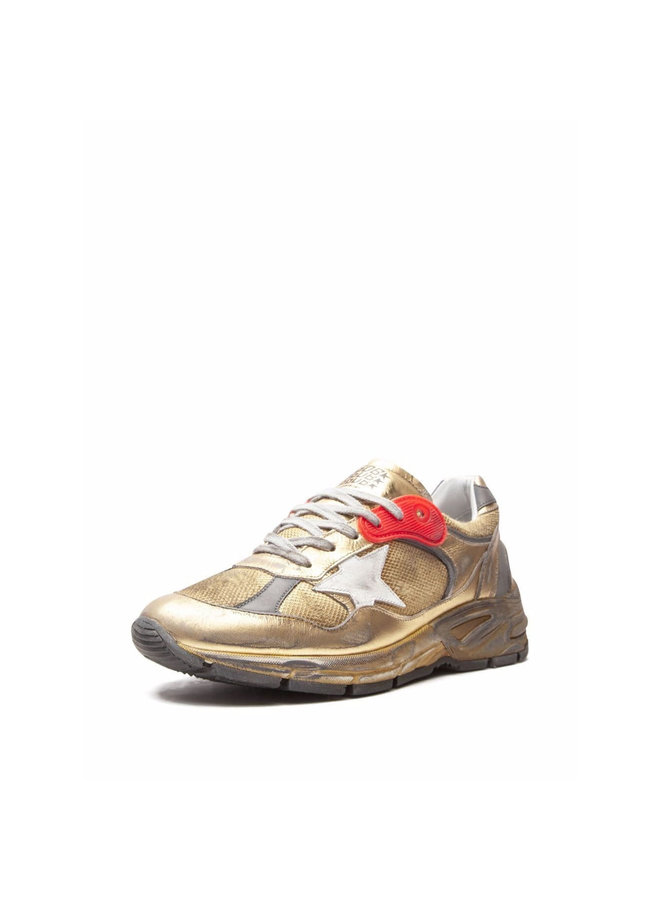 Dad Star Low Top Sneakers in Gold