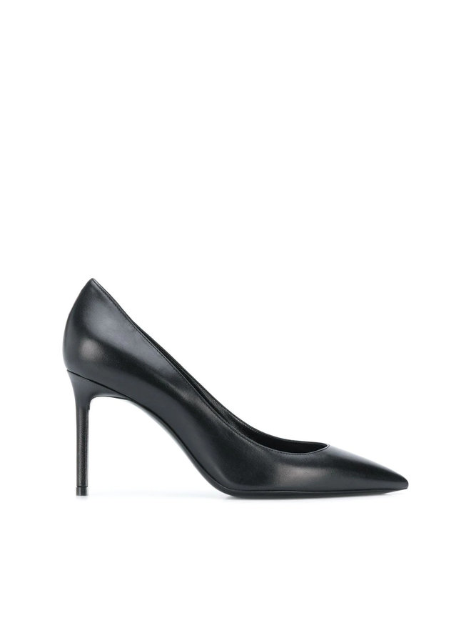 Mid Heel Classic Pumps in Black