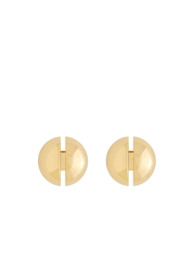 Sphere Earrings in Gold