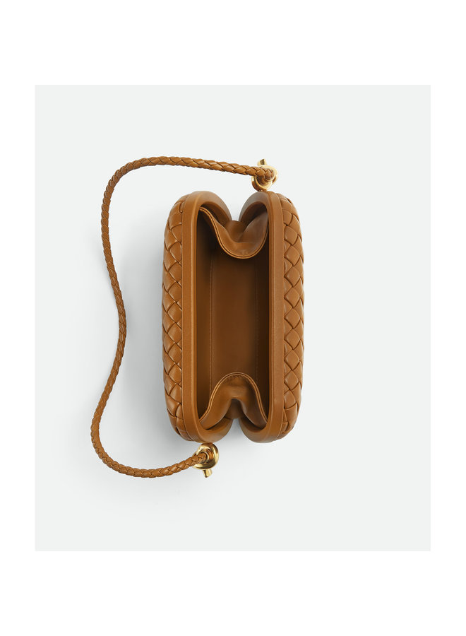 Knot Minaudiere on Strap Shoulder Bag