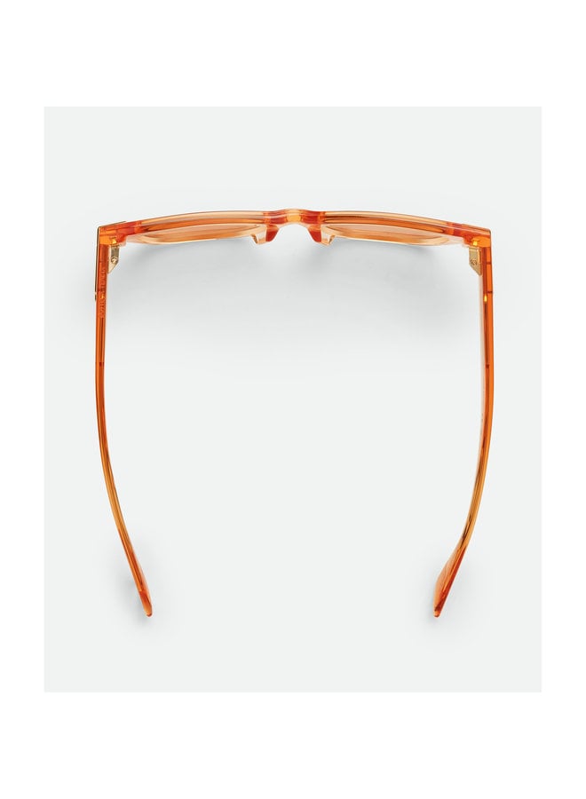 Cat Eye Sunglasses In Orange