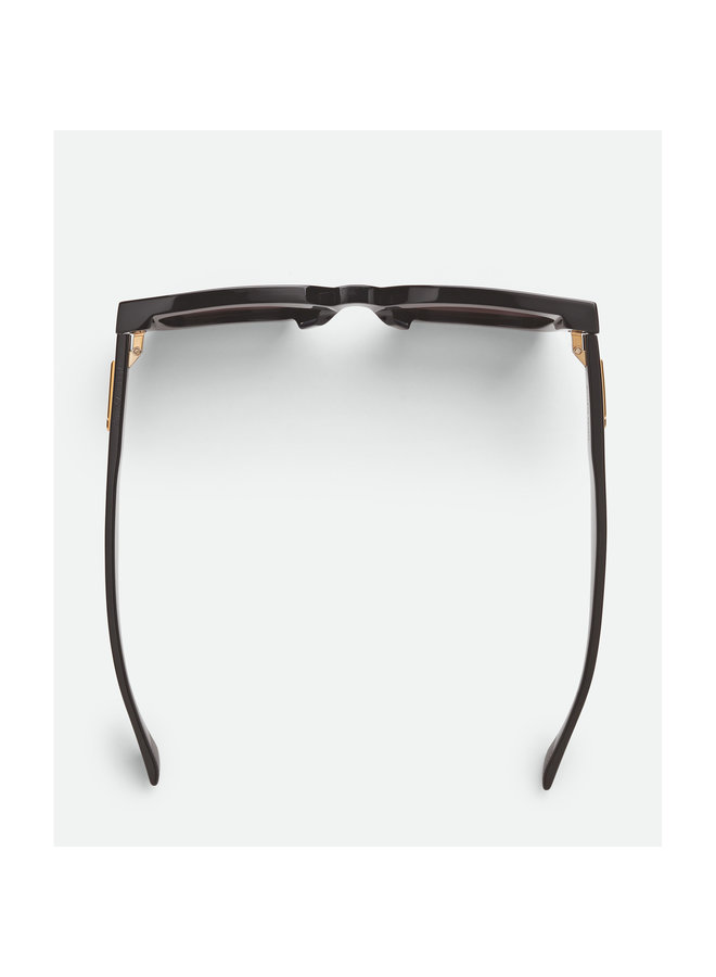 Square Frame Sunglasses in Black