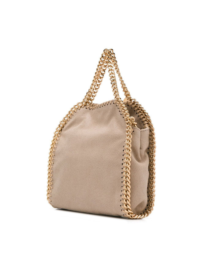 Tiny Falabella Crossbody Bag in Buttercream/Gold