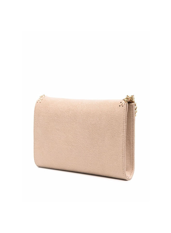 Mini Falabella Crossbody Bag in Buttercream/Gold