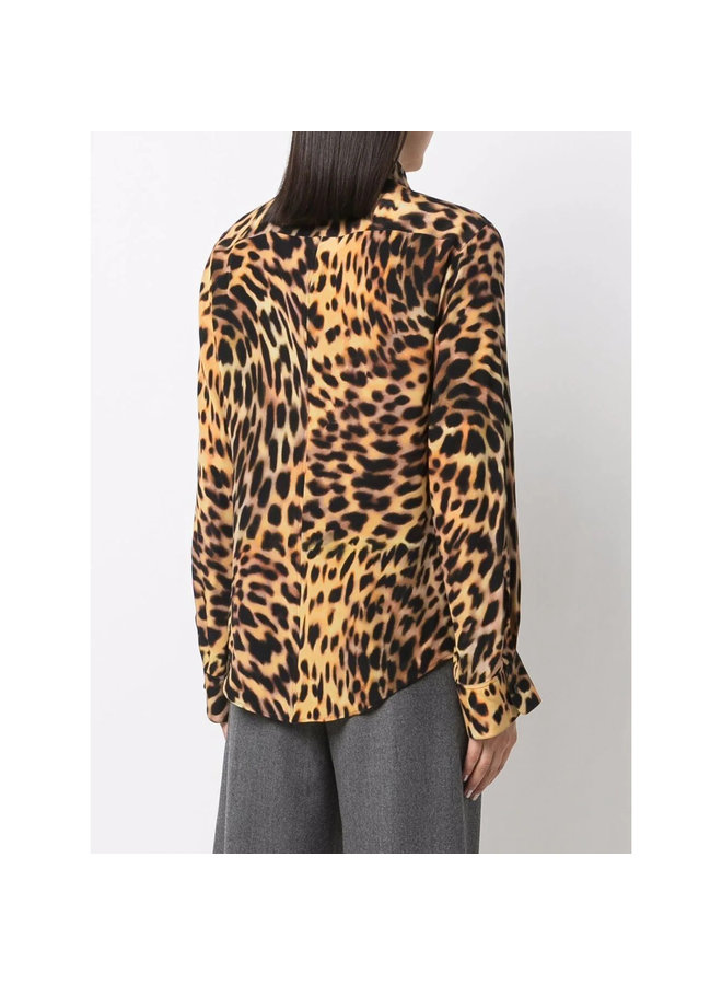 Long Sleeve Shirt in Leopard