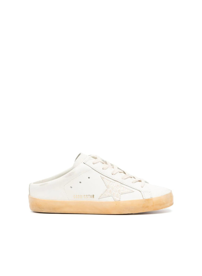 Superstar Mule Sneakers in Ivory White