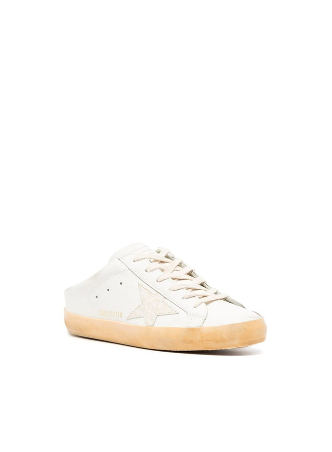 Superstar Mule Sneakers in Ivory White
