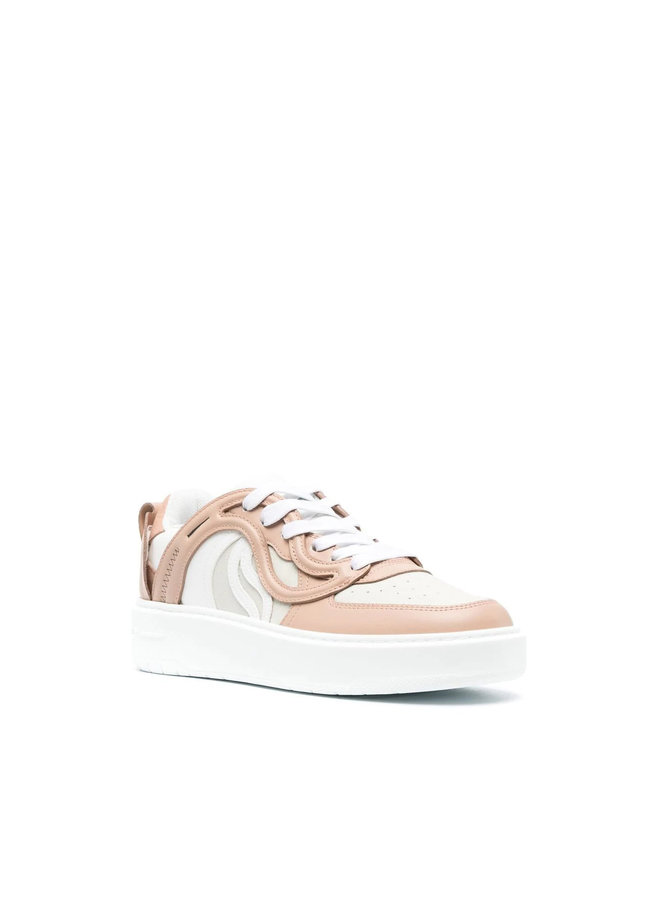 S-Wave Low Top Sneakers in New Blush