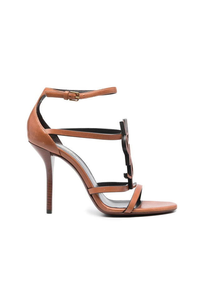 Cassandra High Heel Sandals in Camel