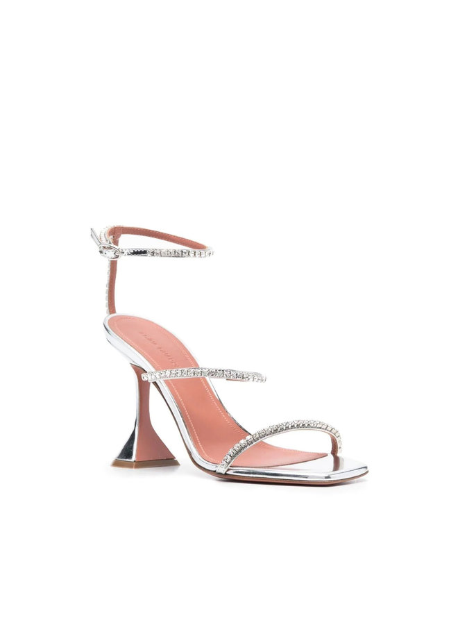 Gilda High Heel Sandals in Silver