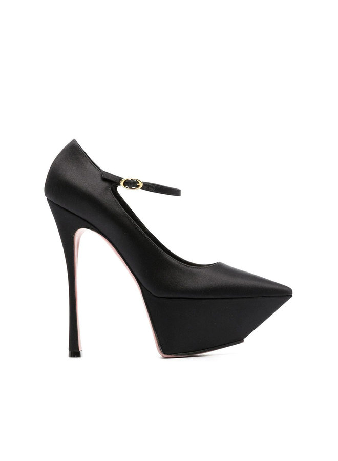 Angelica High Heel Platform Pumps in Black