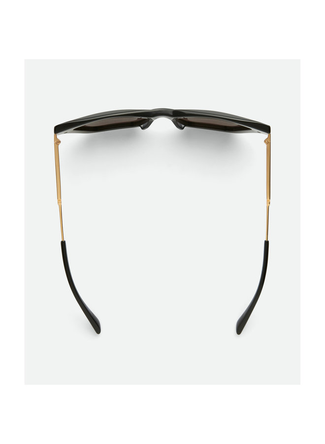 Cat-Eye Frame Sunglasses in Havana/Gold