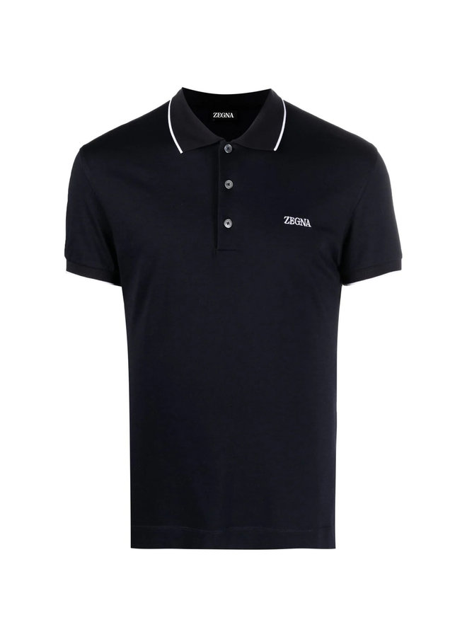 Logo Embroidered Polo T-Shirt