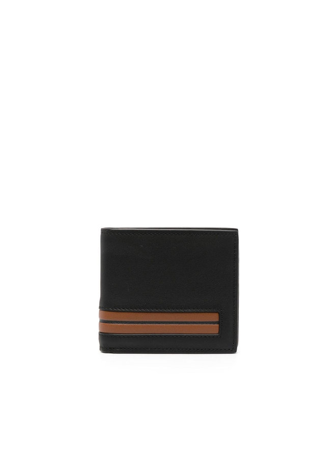 Bi-Fold Wallet in Black/Brown
