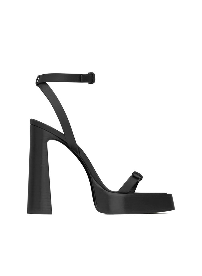 Platz Platform Sandals in Black