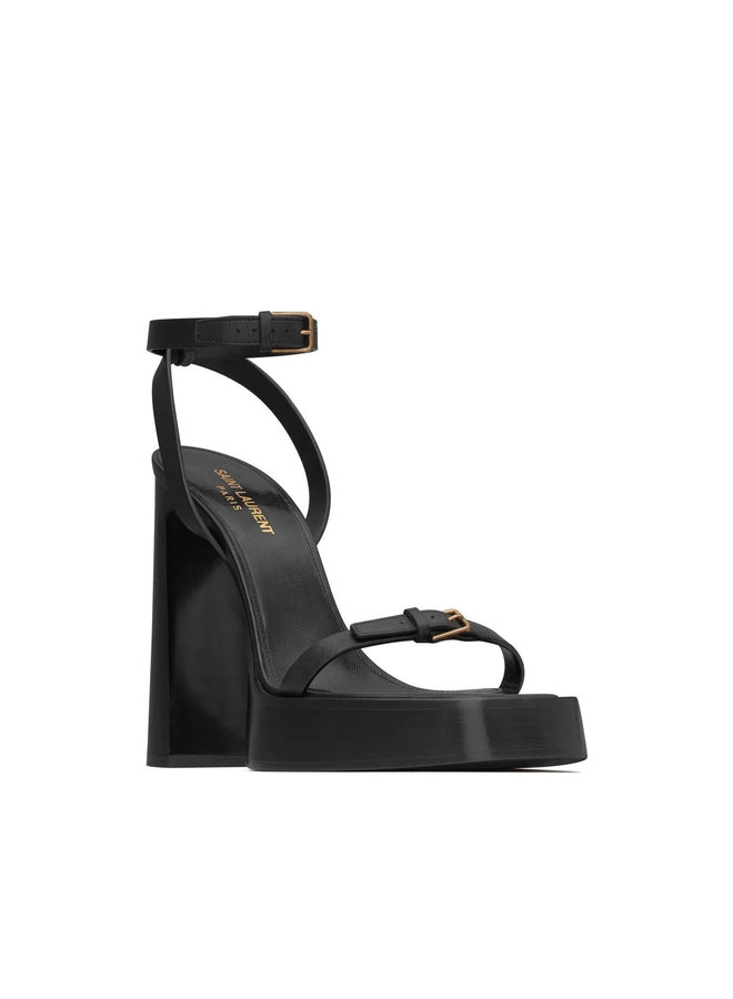 Platz Platform Sandals in Black