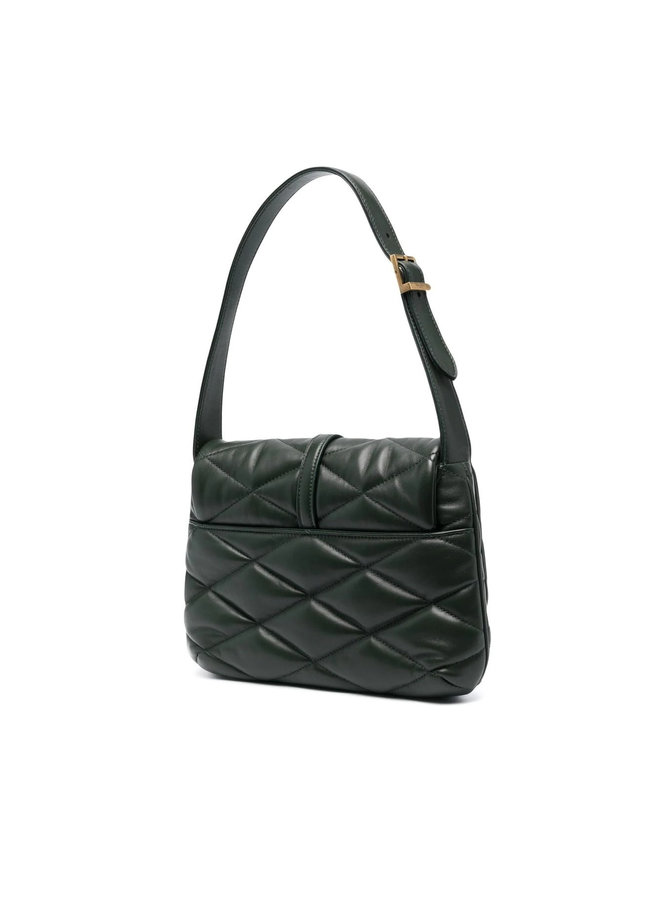 Le 5 A 7 Hobo Shoulder Bag in Dark Green