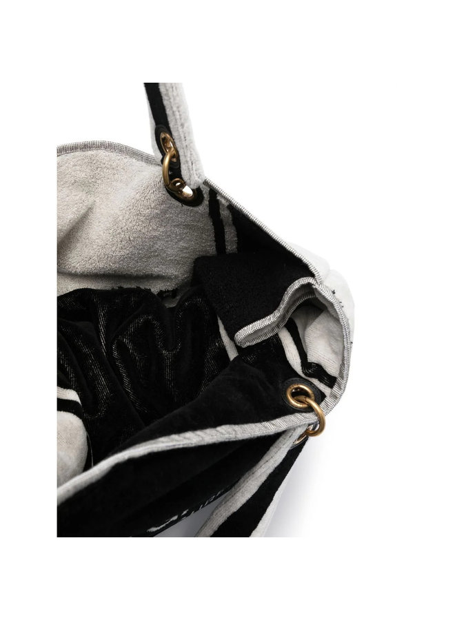 Rive Gauche Tote Beach Bag in Black