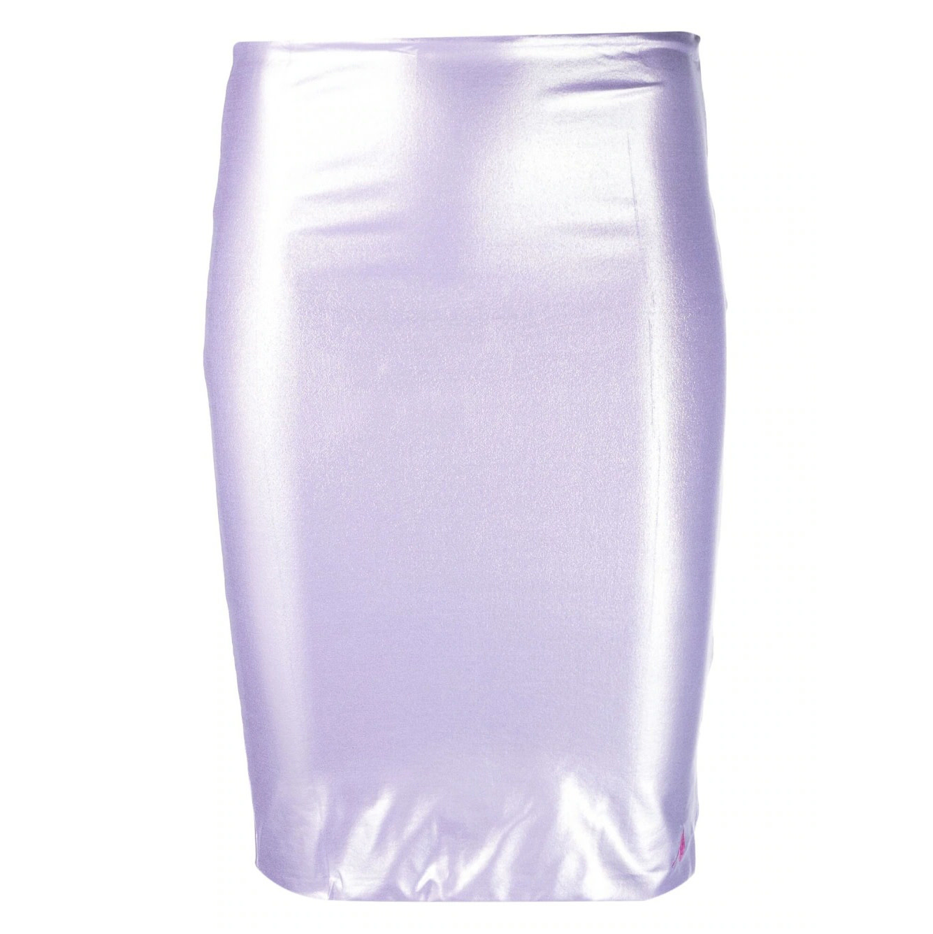 Metallic skirt cover up top