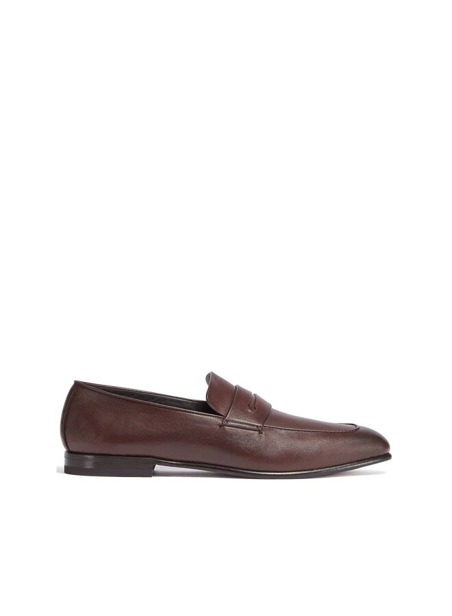 L'Asola Loafers in Dark Brown