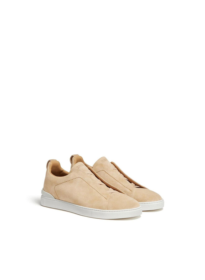 Triple Stitch™ Low-Top Sneakers in Beige