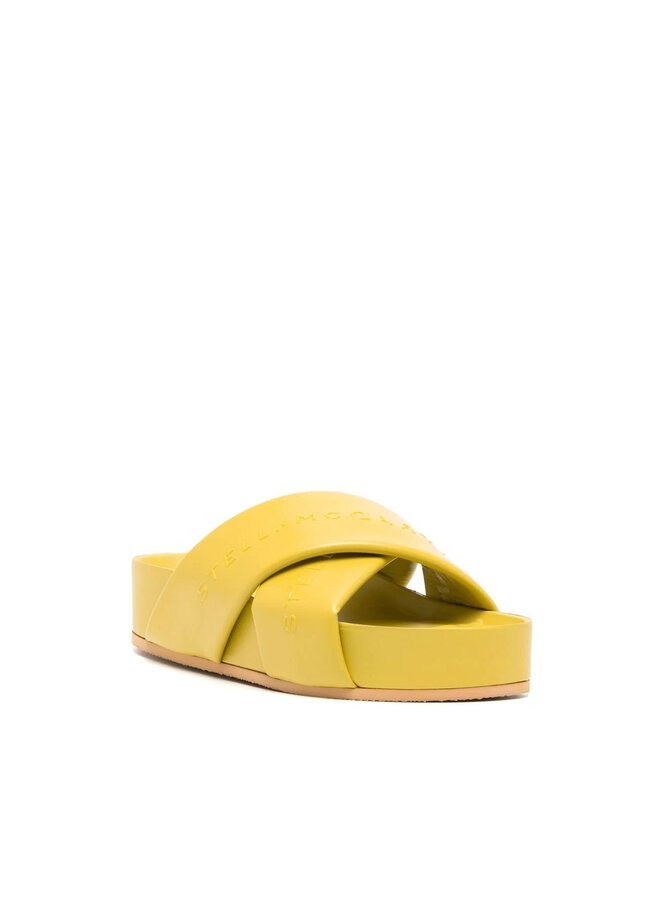 Signature Logo Platform Slides in Lime