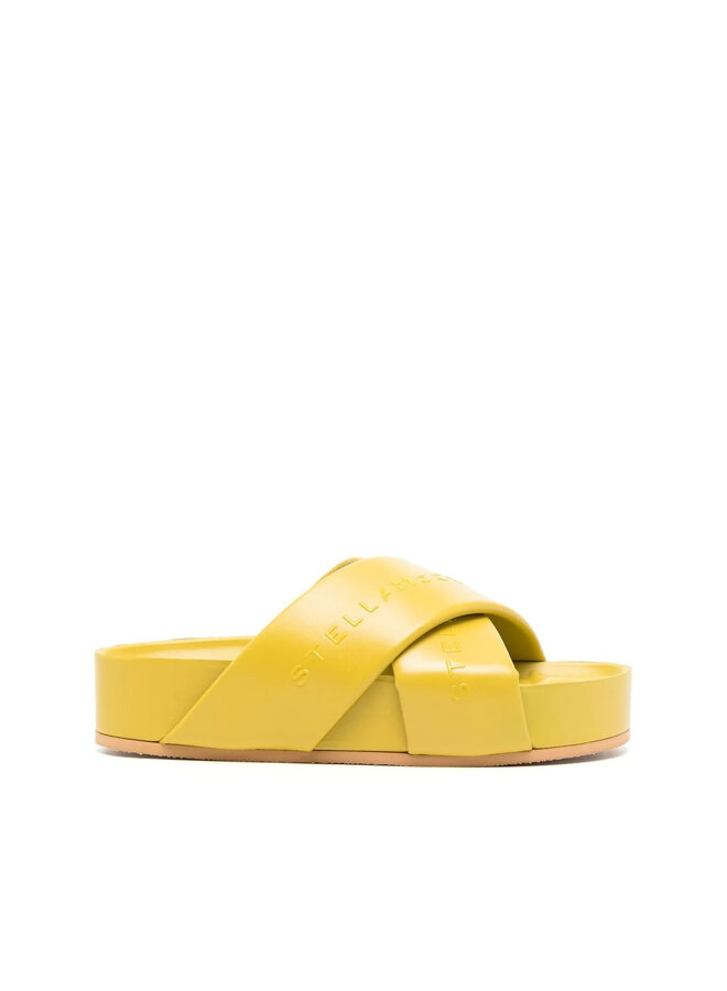 Signature Logo Platform Slides in Lime