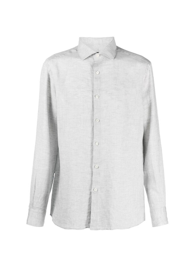 Long Sleeve Shirt in Light Grey