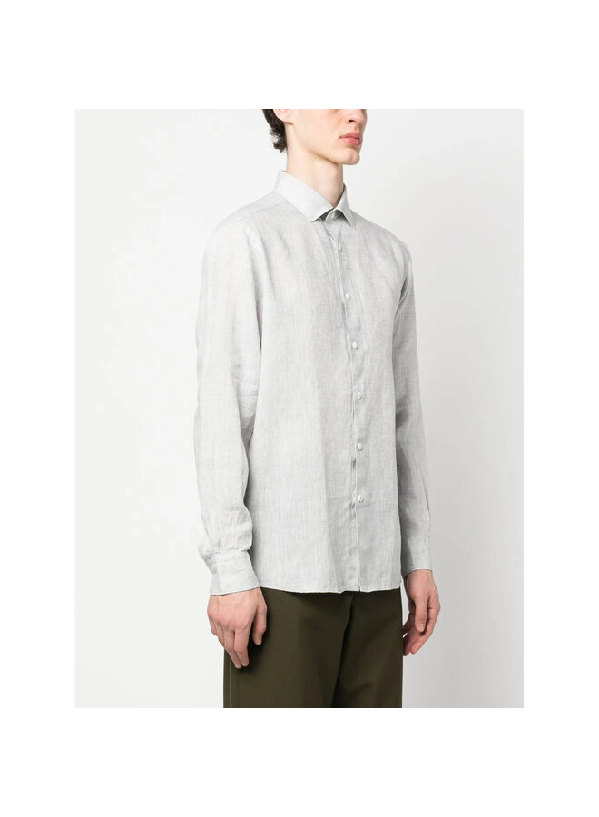Long Sleeve Shirt in Light Grey