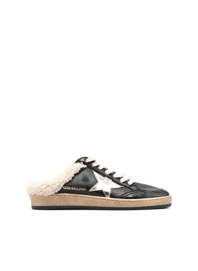 Ball Star Sabot Sneakers in Black