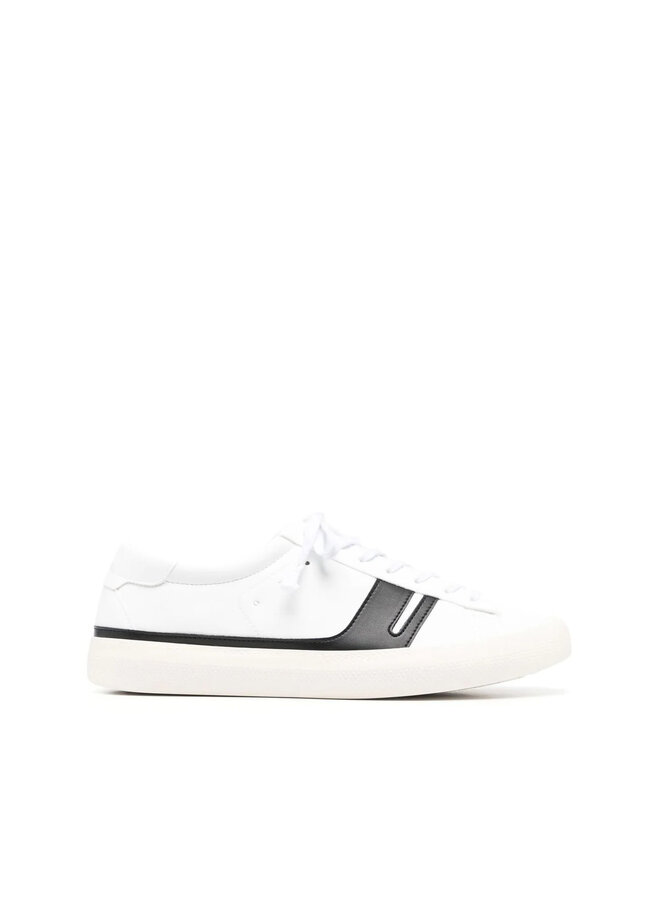 Yatay Model 1 Low Top Sneakers in White/Black