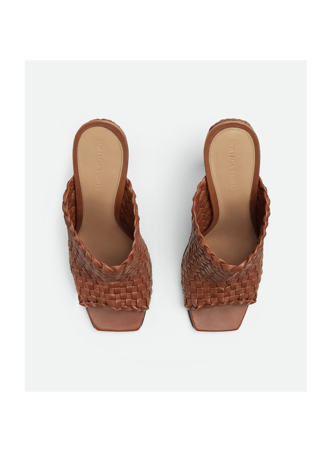 High Heel Mules in Camel