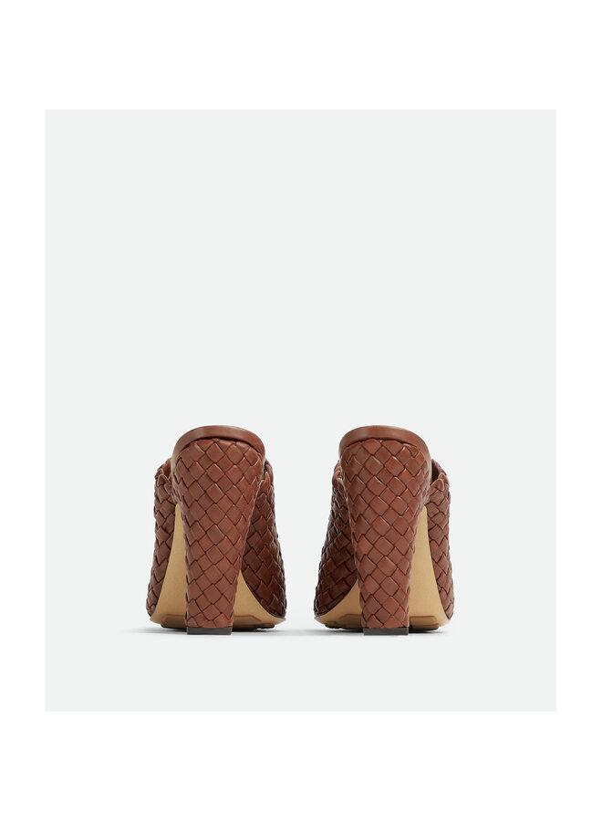 High Heel Mules in Camel