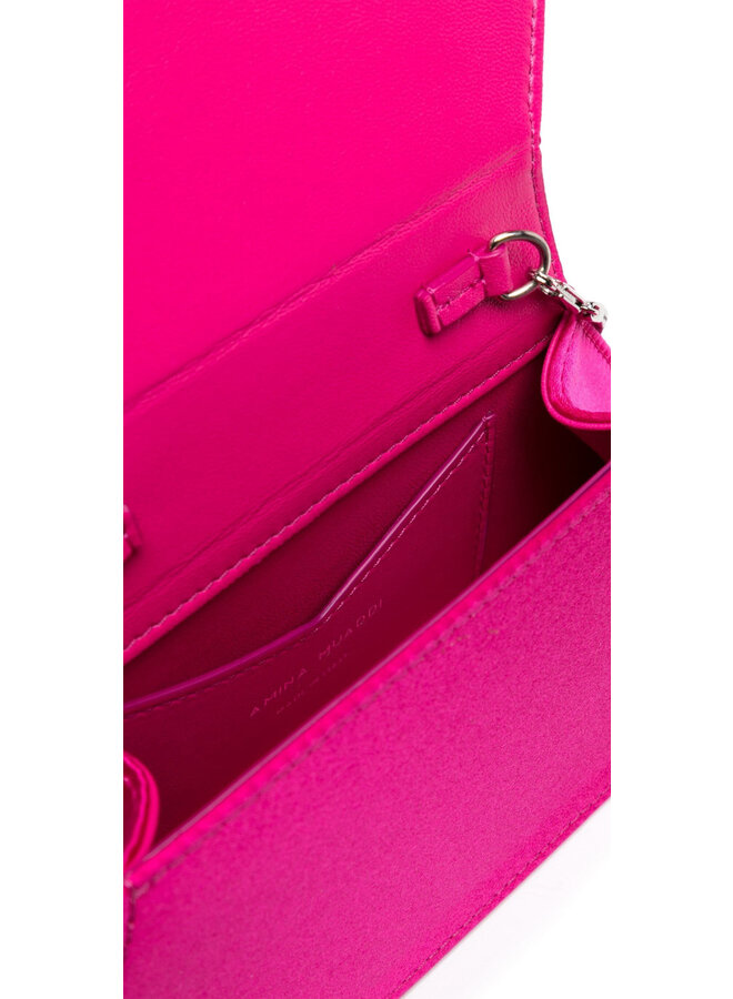 Super Amini Yigit Clutch Bag in Fuchsia Pink