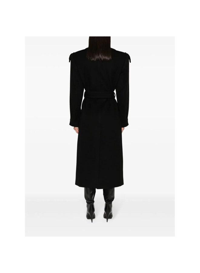 Oversized Midi Trench Coat