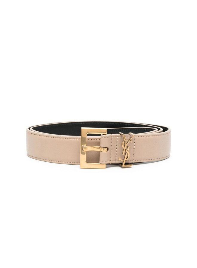 Monogram Logo Buckle Belt