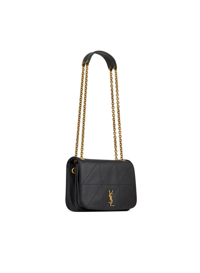 Jamie 4.3 Small Shoulder Bag in Black/Gold