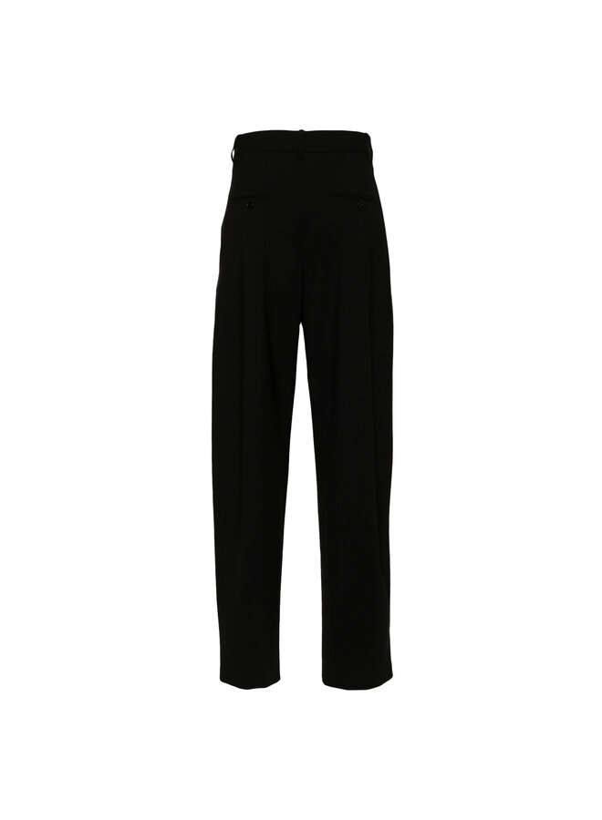 High Waisted Tailored Pants in Black