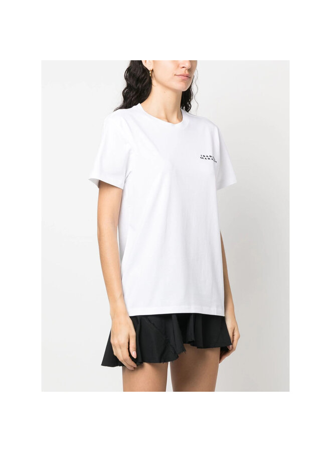 Short Sleeve Logo T-Shirt in White