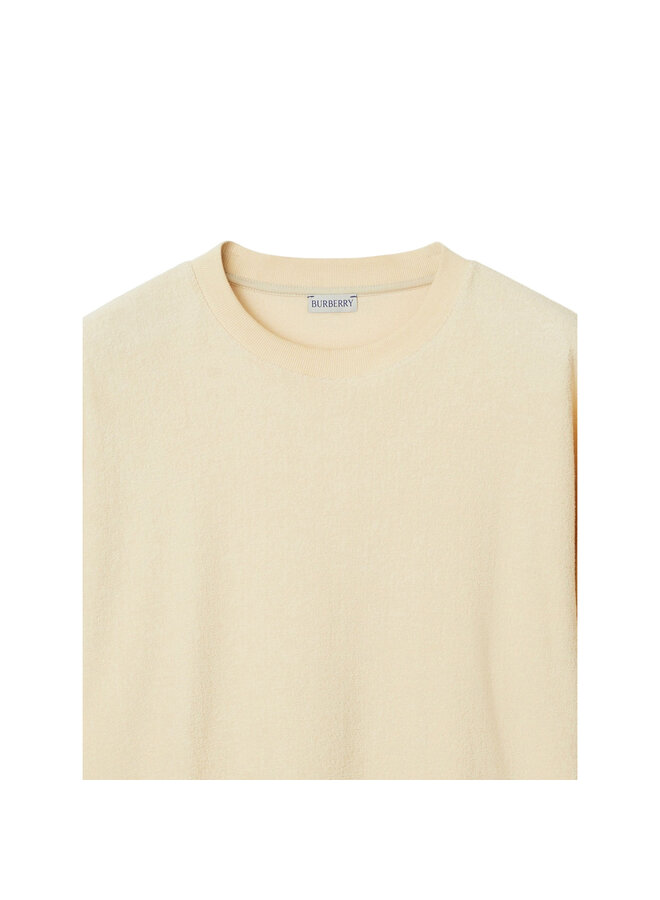 Short Sleeve T-Shirt in Sand Beige