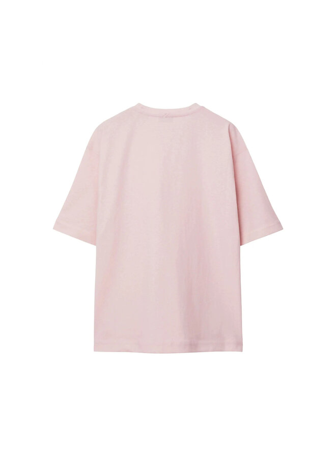 Short Sleeve T-Shirt in Light Pink