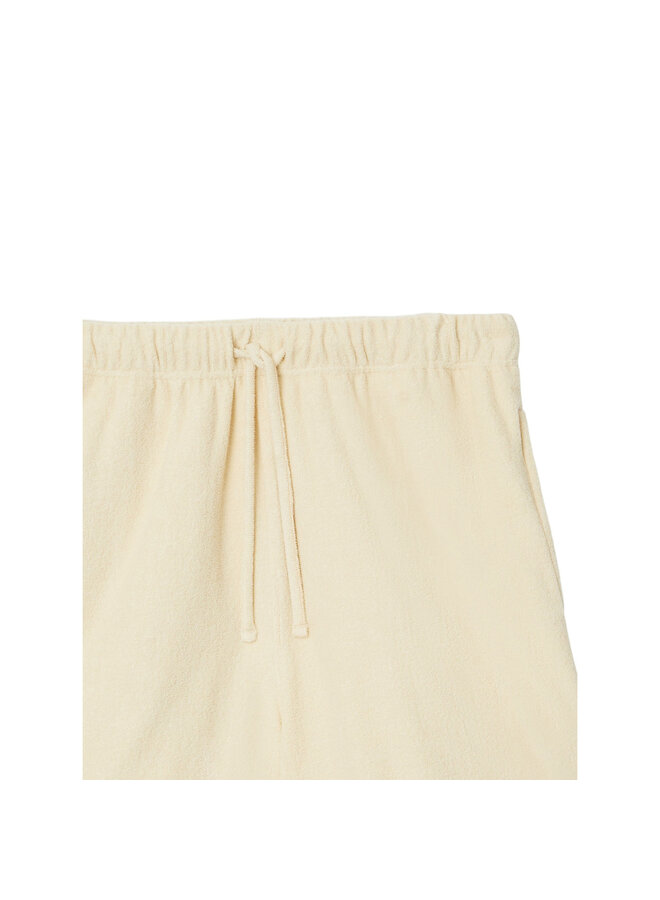 Elasticated Waist Shorts in Off-White