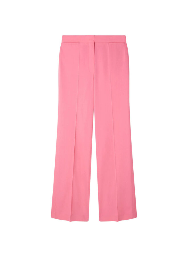 Straight Leg Tailored Pants in Pink