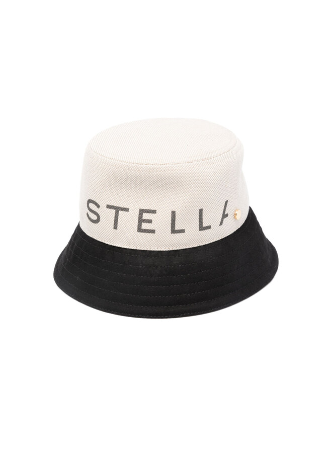 Logo Print Bucket Hat