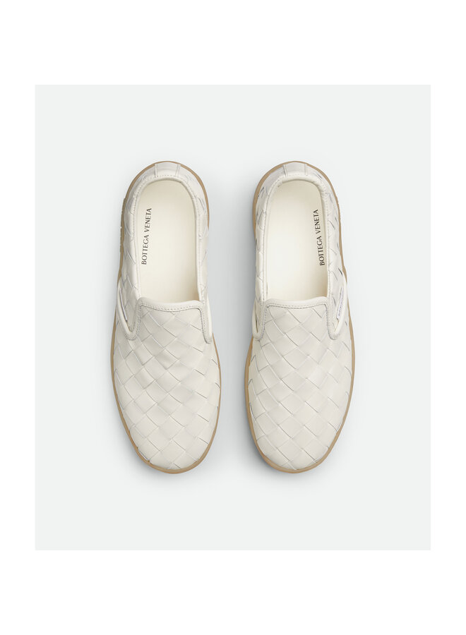 Slip On Low Top Sneakers in White