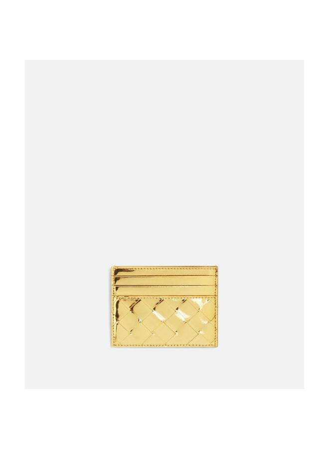 Card Holder in Gold
