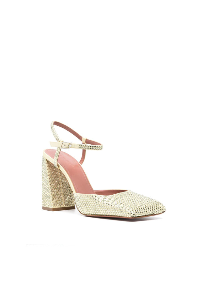 Charlotte High Heel Pumps in Light Yellow