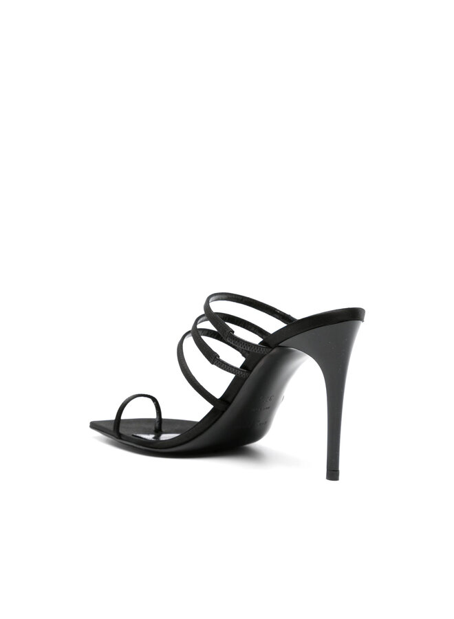 Jerry High Heel Sandals in Black