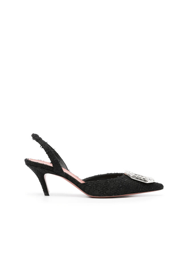 Camelia Low Heel Pumps in Black